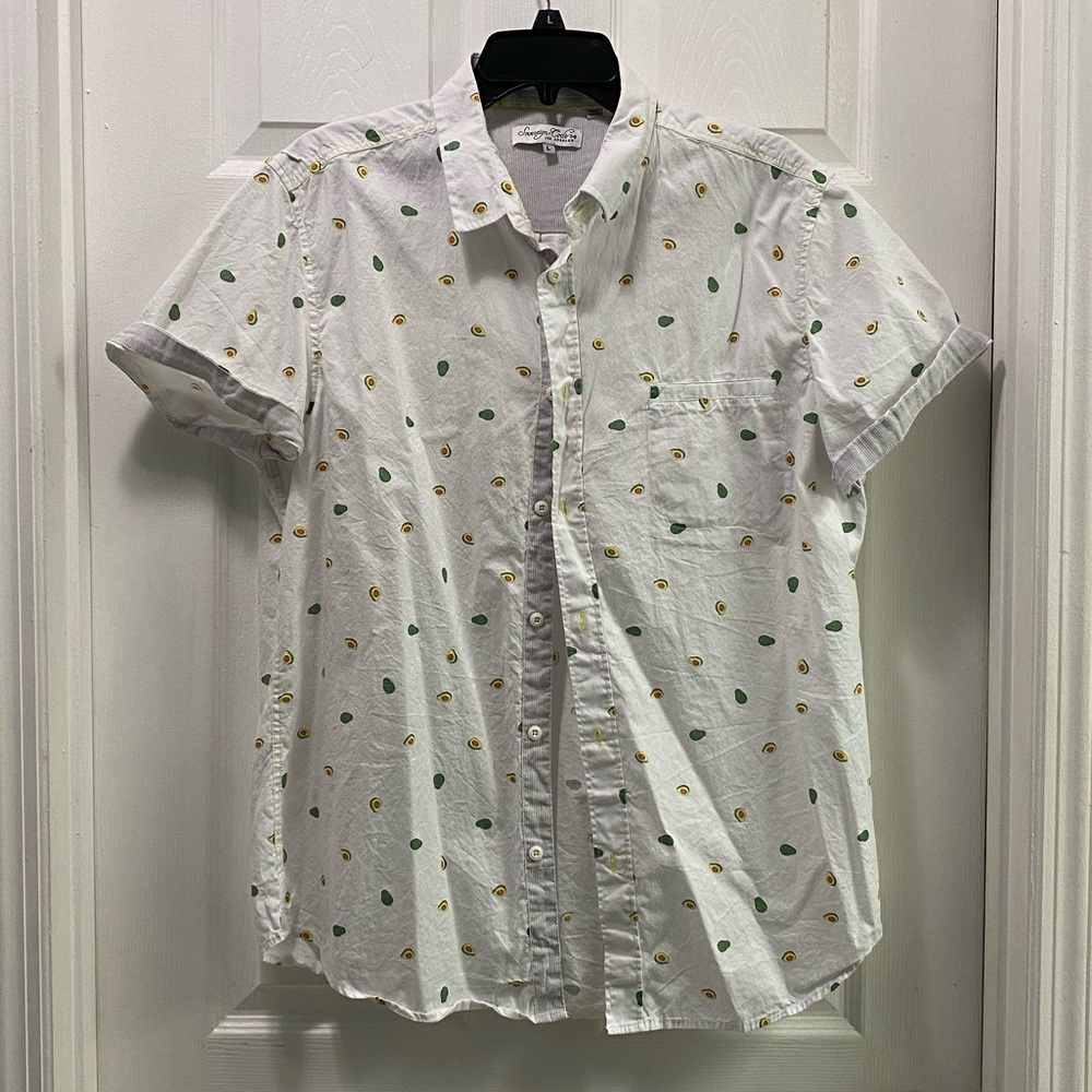 $5 Short sleeve Bottom Down 🤓🥑💚